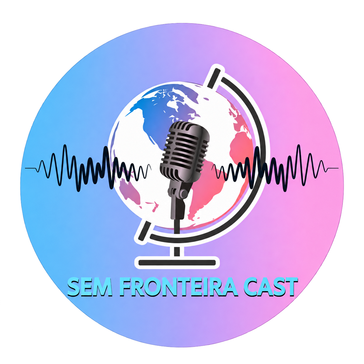 Logo Sem Fronteira Cast